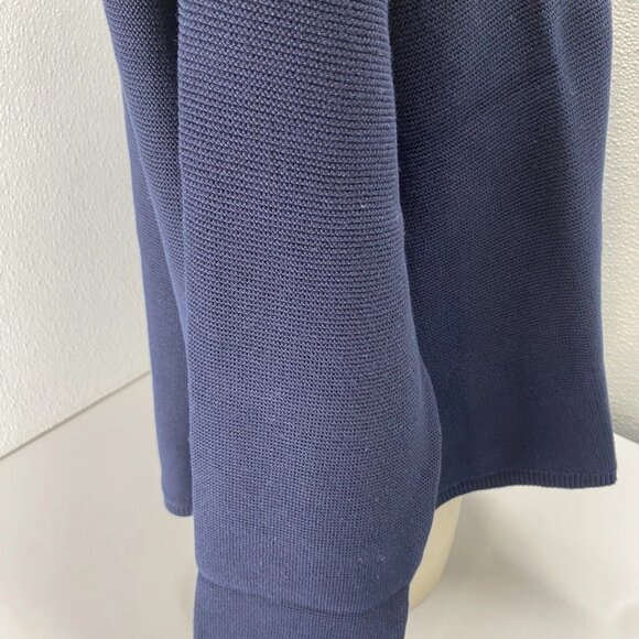 Barbour Women’s Marine Relaxed Fit Cotton Sweater Size 8 (M) Navy Blue - Picture 4 of 14